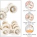 Manual Body Massage Roller, 16-Wheel Handheld Neck Back Waist Leg Massager, Lightweight ABS Resin Muscle Roller with Ergonomic Handle for Home, Office, Travel Relaxation, White